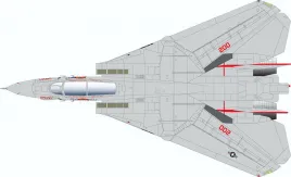 HUN72194 F-14A Tomcat Miss Molly VF-111 Sundowners