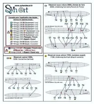 SY48919 Mirage 2000 Roundels and Stencils