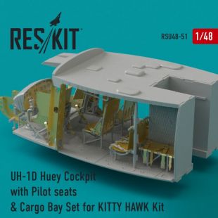 RSU480051 UH-1D Huey Cockpit Set and Cargo Bay