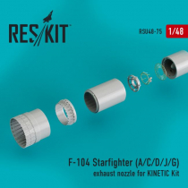 RSU480075 F-104A/C/D/G/J Starfighter Exhaust Nozzle