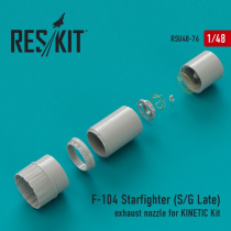 RSU480076 F-104G/S Starfighter Exhaust Nozzle