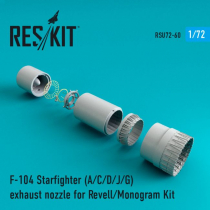 RSU720060 F-104A/C/D/G/J Starfighter Exhaust Nozzle