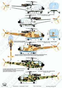 BD48141 Alouette III afrikanische Luftstreitkräfte