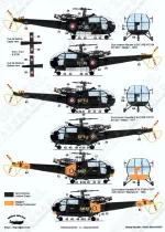 BD48145 Alouette III French Air Force