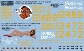 KW132130 B-17E Flying Fortress: Suzy-Q & Yankee Diddler