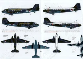 DD72096 C-47, F-27 & Gulfstream Royal Netherlands Air Force
