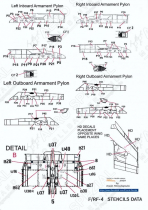 PRO32906W F-/RF-4 Phantom II Stencils in FS 36622 (Light Grey)