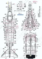 PRO480906W F-/RF-4 Phantom II Stencils in FS 36622 (Light Grey)