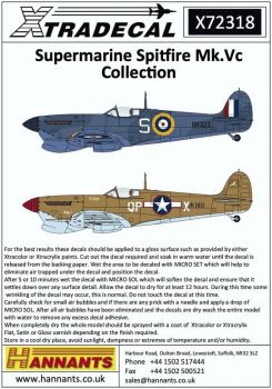 XD72318 Spitfire Mk.Vc International Air Forces