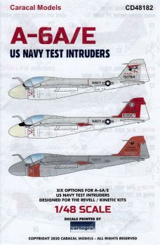 CD48182 A-6A/E Intruder Test and Evaluation Jets