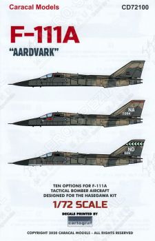 CD72100 F-111A Aardvark