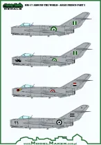 MOD48155 MiG-17 Fresco Around the World: Asian Air Forces Part 1