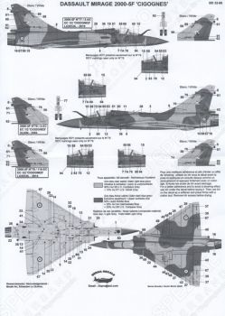 BD32069 Mirage 2000-5F EC 1/2 Cigognes Part 1
