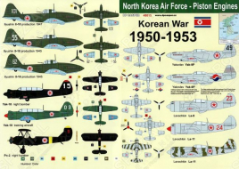 DPC48015 North Korean Air Force in Korean War 1950-1953