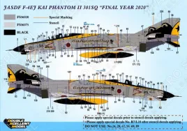 DXM48043 F-4EJ Kai Phantom II JASDF Final Year 2020
