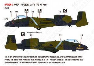 CD48192 A-10A Thunderbolt II European-1-Tarnung