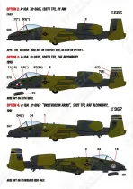 CD48192 A-10A Thunderbolt II European-1 Camouflage
