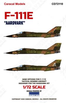 CD72110 F-111E Aardvark USAFE Upper Heyford