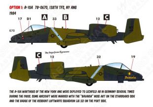 CD72112 A-10A Thunderbolt II European-1-Tarnung