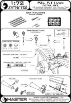 AM72150 PZL P.11c Detail Set