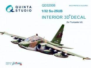 QD32006 Su-25UB Frogfoot-B Cockpit Details