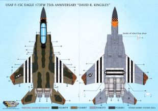 DXM72041 F-15C Eagle 75. Jahrestag David R. Kingsley