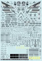 DXM72043 F-14 Tomcat VF-2, VF-11, VF-31, VF-101 & VF-103 Low Visibility