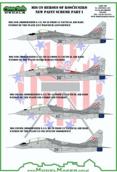 MOD32087 MiG-29 Fulcrum Heroes of Kosciuszko, Part 1