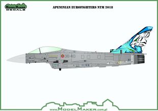 MOD48145 Eurofighter F-2000A NATO Tiger Meet 2018