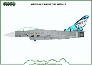 MOD72145 Eurofighter F-2000A NATO Tiger Meet 2018