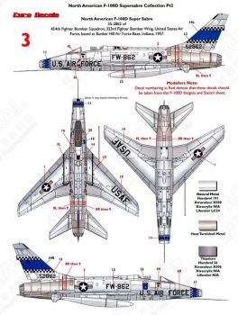 EU48132 F-100D Super Sabre U.S. Air Force, Teil 2