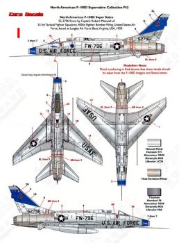 EU48133 F-100D Super Sabre U.S. Air Force, Teil 3