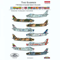 ACD48027 F-86 Sabre & Canadair Sabre im weltweiten Einsatz