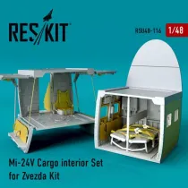 RSU480116 Mi-24V Hind-E Cargo Interior