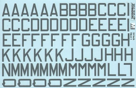 XD32046 RAF WW II Medium Sea Grey Code Letters and Numbers