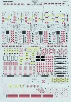 MAL72111 Harrier GR.7, Tornado F.3, Tornado GR.4/4A Stencils