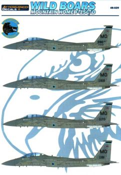 ABD48029 F-15C/D Eagle 390th FS Wild Boars