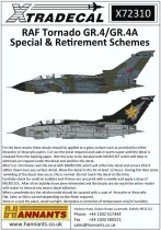XD72310 RAF Tornado GR.4/GR.4A Sonderanstriche & F-35B Lightning II