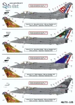 SY48125 Rafale M Jubiläumsmarkierungen Flottille 11F