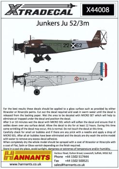 XD44008 Ju 52/3m