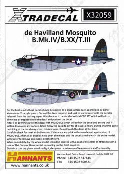 XD32059 Mosquito B.IV/B.XX/F-8/T.III