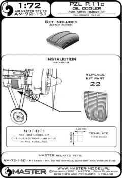 AM72151 PZL P.11c Oil Cooler