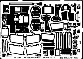 ED72232 Bf 109 G-14 Detail Set