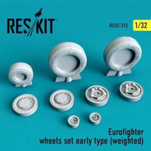 RS320312 Eurofighter Typhoon Weighted Wheels (Early Version)