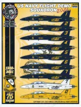 FBD48079 F/A-18 Super Hornet Blue Angels Demo-Team 2021