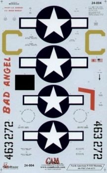 CAM24004 P-51D Mustang (Bad Angel), 4th FS(C)/3rd ACG