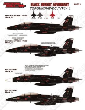 FTD48093 F/A-18E/F Super Hornet TOPGUN & VFC-12