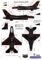 PRO722201 F-16C Block 42 Fighting Falcon WRAITH