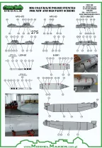 MOD32091 MiG-29 Fulcrum Stencils polnische Luftwaffe