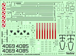 MOD48073A F-16C/D Fighting Falcon Stencils polnische Luftwaffe